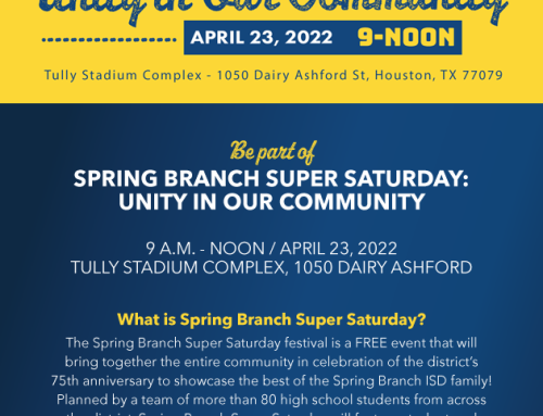SBISD Save the Date: Super Saturday – Unity in Our Community