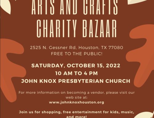 Vendor Packet Available: The 14th Annual Arts and Crafts Charity Bazaar