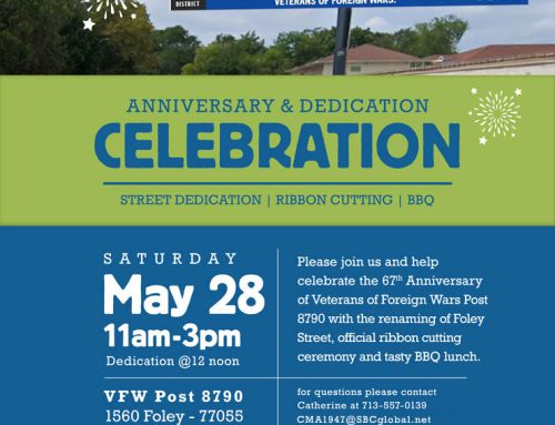 VFW: Anniversary & Dedication Celebration, May 28