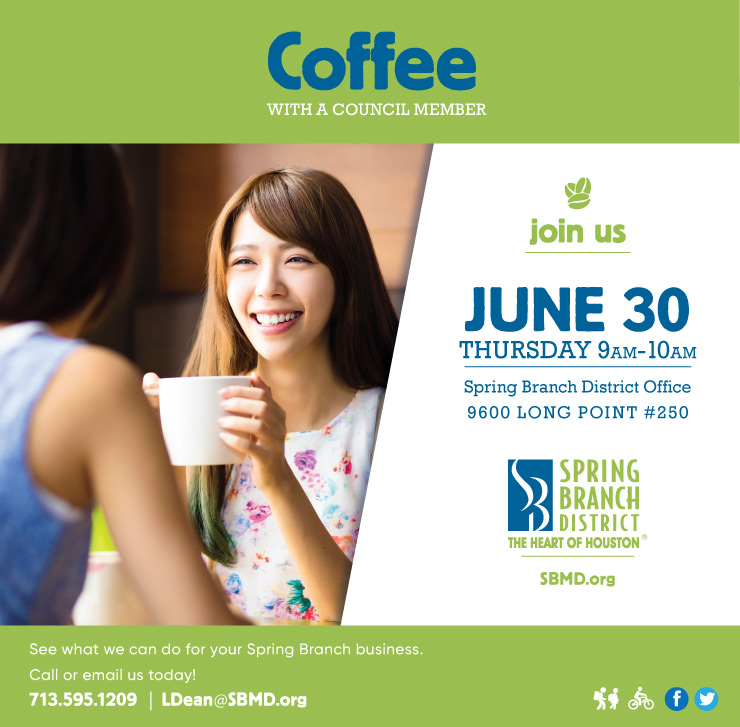 Coffee With a Council Member @ Spring Branch District Office